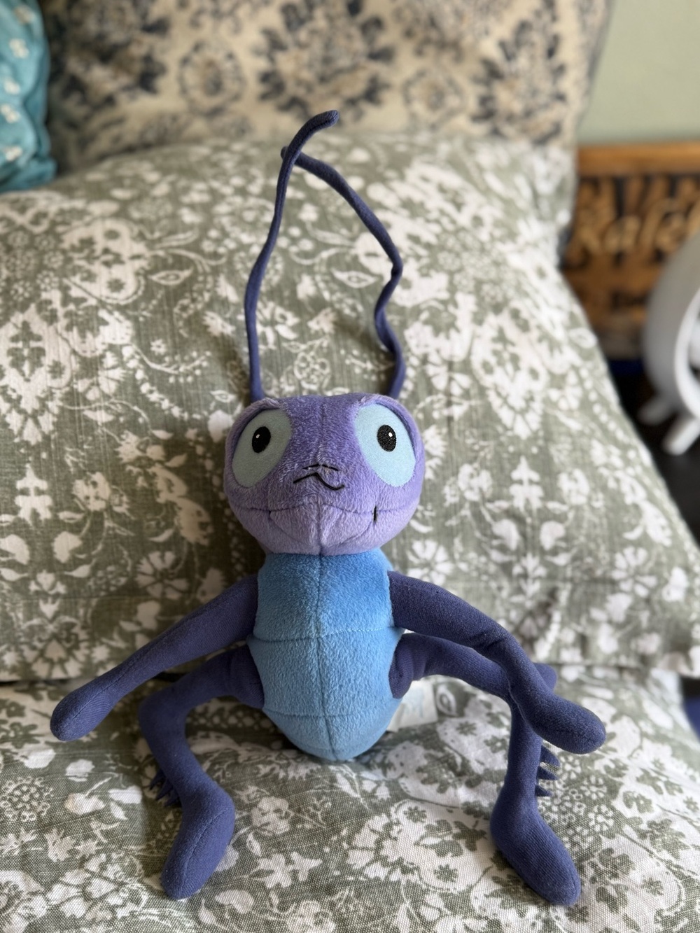 Vintage Applauce Disney Mulan Cricket CRI-KEE 8” Plush